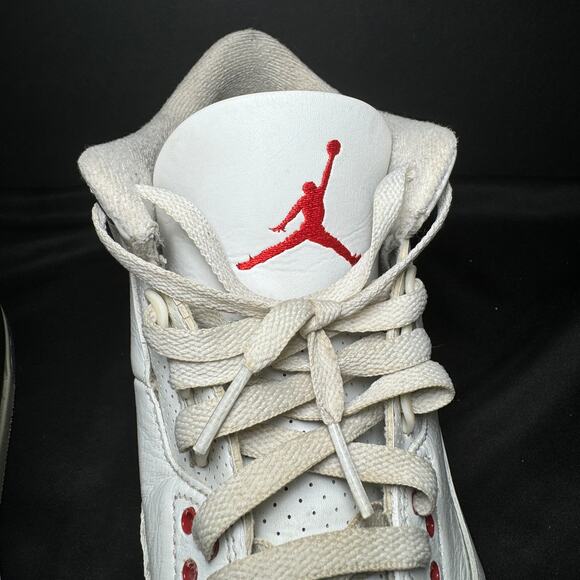 Nike Air Jordan 3 Retro White Cement Reimagined Men's Shoes - Size 8.5 - Picture 5 of 9